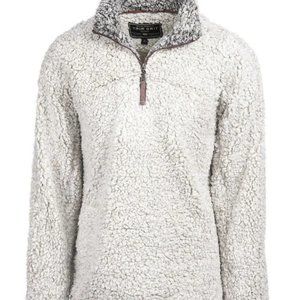 True Grit American Outddor Co. Tipped Pile Quarter Zip Pullover Sweater - M